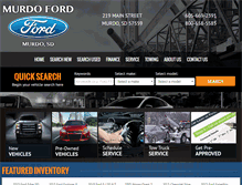 Tablet Screenshot of murdoford.com